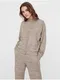 Světle hnědý žíhaný kardigan VERO MODA Chill