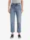 Modr dmsk zkrcen straight fit dny Desigual Denim Scarf