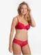 Červená krajková podprsenka DORINA Ward