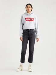 Levi's dámská mikina s kapucí světle šedá Levi's dámská mikina s kapucí světle šedá