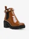 Hnd dmsk leskl kotnkov boty na podpatku Steve Madden Amulet