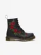 ern dmsk koen kotnkov boty s kvtovanm vzorem Dr. Martens