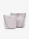 Světle fialová crossbody kabelka Guess Amara Bucket