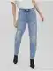 Modr straight fit dny VERO MODA