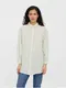 Zeleno-bílá pruhovaná oversize košile VERO MODA Juno