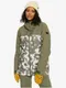 Khaki dmsk zimn vzorovan bunda Roxy Stated