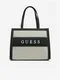 Černo-béžová dámská kabelka Guess Monique Tote