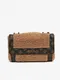 Hnd vzorovan crossbody kabelka z umlho koku Guess Always Convertible Xbody