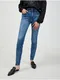 Modr dmsk skinny fit dny Guess