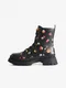 ern dmsk kotnkov kvtovan boty Desigual Boot Flowers