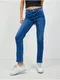 Modr dmsk slim fit dny Replay Faaby