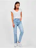 Slouchy mom jeans image