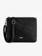 Černá dámská prošívaná crossbody kabelka VUCH Galla