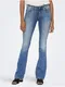 Modr dmsk flared fit dny ONLY Blush Life