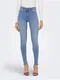 Svtle modr dmsk skinny fit dny JDY Vega