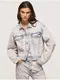 Modro-bl dmsk oversize dnov bunda Pepe Jeans Turner Rose
