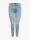Svtle modr dmsk skinny dny ONLY CARMAKOMA Willy