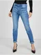 Modr dmsk pruhovan slim fit dny ORSAY