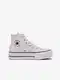 Svtle rov dmsk kotnkov tenisky na platform Converse Chuck Taylor All Star Lift