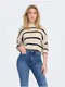 Bov dmsk pruhovan cropped svetr ONLY Malavi