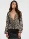edo-ern dmsk vzorovan crop top halenka ONLY Nova