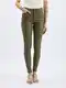 Khaki dmsk skinny fit kalhoty ORSAY Khaki dmsk skinny fit kalhoty ORSAY