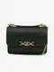 Černá dámská kožená kabelka Michael Kors Heather