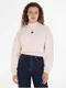 Svtle rov dmsk mikina Tommy Jeans  TJW BXY CRP XS Badge Mockneck