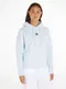 Svtle modr dmsk mikina Tommy Jeans Badge Hoodie