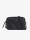 Černá dámská vzorovaná crossbody kabelka Calvin Klein Re-Lock Quilt Camera Bag