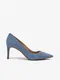 Modr dmsk semiov lodiky Michael Kors Alina Flex Pump