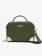 Tmav zelen dmsk koen kabelka Michael Kors Trunk Xbody