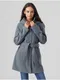 Šedý dámský kabát VERO MODA 3756925