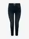 Tmavě modré dámské skinny fit džíny ONLY CARMAKOMA Augusta