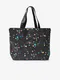 Krémovo-černá oboustranná kabelka 2v1 Desigual Splatter23 Pravia Reversible