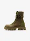 Khaki dmsk kotnkov boty Desigual Track Combat