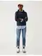 Modr dmsk slim fit dny Marks & Spencer