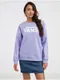 Svtle fialov dmsk mikina VANS Classic Crew