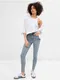 Svtle modr dmsk skinny fit dny s vysokm pasem GAP