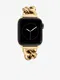 Řemínek pro hodinky Apple Watch s krystaly ve zlaté barvě Anne Klein