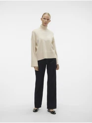 AWARE by VERO MODA Gisela rolák Krémová AWARE by VERO MODA Gisela rolák Krémová