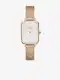 Dámské hodinky v růžovozlaté barvě Daniel Wellington Quadro Lumine