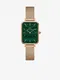 Dámské hodinky v růžovozlaté barvě Daniel Wellington Quadro
