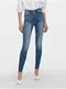 Modr dmsk skinny fit dny ONLY Forever