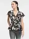 ern dmsk kvtovan halenka Guess Peplum Ema