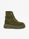 Tmav zelen dmsk semiov kotnkov boty Steve Madden Gaja