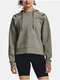 Khaki sportovní mikina Under Armour Unstoppable Flc Hoodie