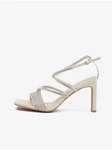 Orsay dámské sandály na podpatku Bílá/Hnědá/Zelená/Béžová/Khaki/Stříbrný Orsay dámské sandály na podpatku Bílá/Hnědá/Zelená/Béžová/Khaki/Stříbrný