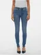 Modr dmsk skinny fit dny Vero Moda Flash
