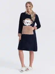 Nightgown plava